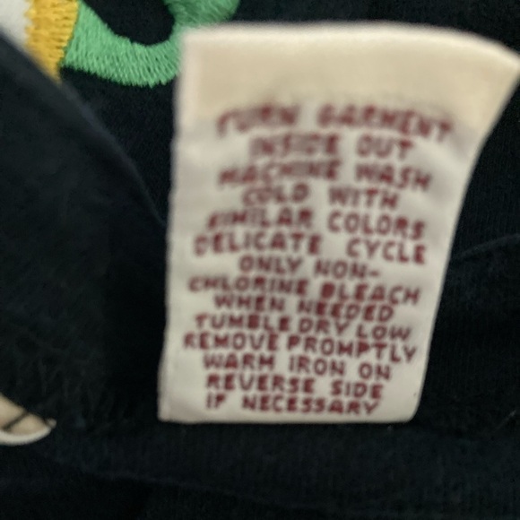 Vintage Bechamel Embroidered Tree Frog Tee Womens Size Large Petite  Top - Picture 11 of 12